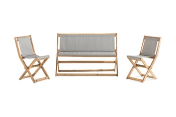 Vikning Soffgrupp Utomhus - Akacia - Utemöbler & utemiljö - Loungemöbler - Loungeset & loungegrupp