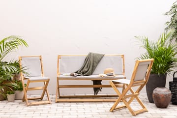 Vikning Soffgrupp Utomhus - Akacia - Utemöbler & utemiljö - Loungemöbler - Loungeset & loungegrupp