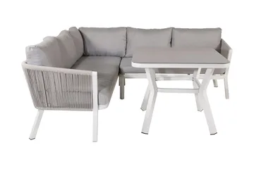 Virya HörnLoungegrupp Utomhus med Dynor Grå - Venture Home - Utemöbler & utemiljö - Loungemöbler - Loungeset & loungegrupp
