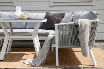 Virya HörnLoungegrupp Utomhus med Dynor Grå - Venture Home - Utemöbler & utemiljö - Loungemöbler - Loungeset & loungegrupp