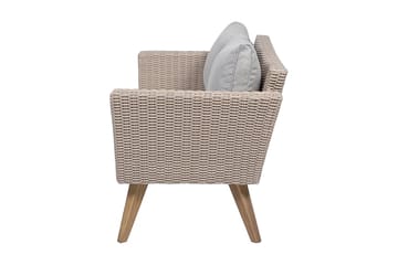 Vittoria Loungegrupp Utomhus 91 cm - Brun - Utemöbler & utemiljö - Loungemöbler - Loungeset & loungegrupp