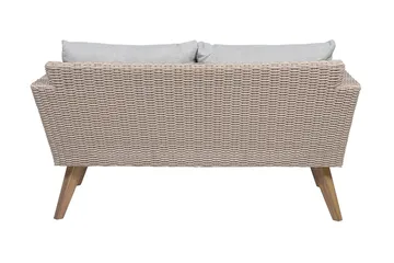 Vittoria Loungegrupp Utomhus 91 cm - Brun - Utemöbler & utemiljö - Loungemöbler - Loungeset & loungegrupp