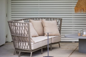 Loungesoffa Hillerstorp Jet Set 3-Sits - Beige - Utemöbler & utemiljö - Loungemöbler - Loungesoffor