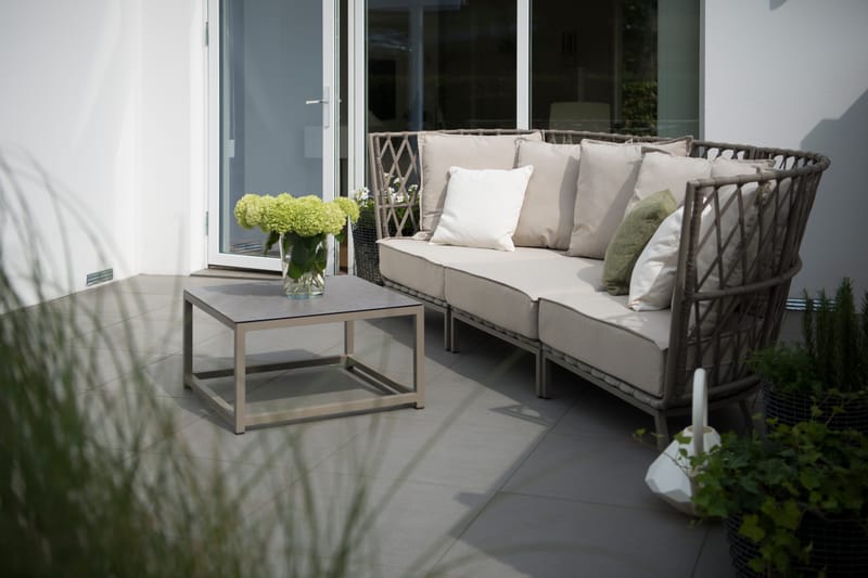 Loungesoffa Hillerstorp Jet Set 3-Sits - Beige - Utemöbler & utemiljö - Loungemöbler - Loungesoffor