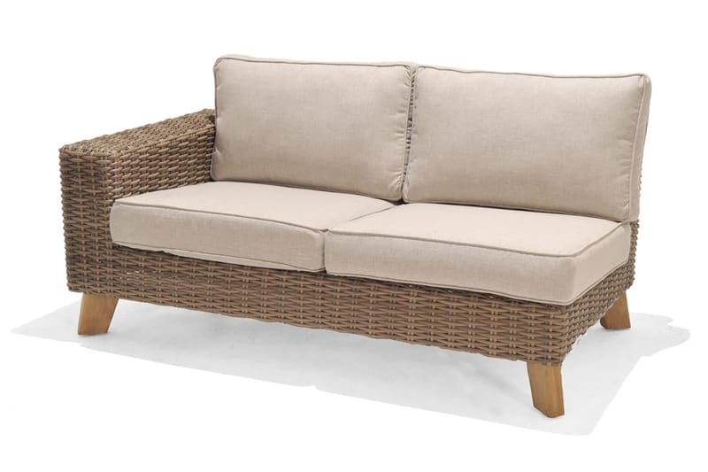 2-sits Utesoffa Bahamas Höger - Beige - Utemöbler & utemiljö - Loungemöbler - Loungesoffor