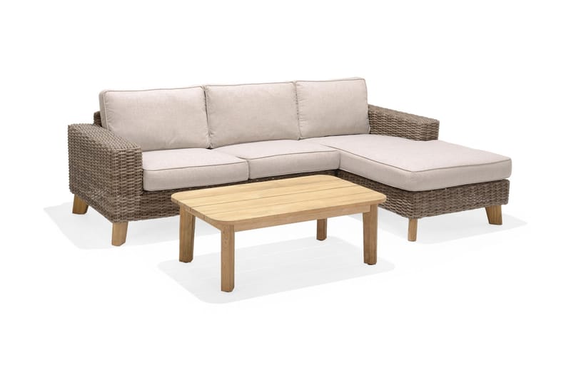 2-sits Utesoffa Bahamas Höger - Beige - Utemöbler & utemiljö - Loungemöbler - Loungesoffor
