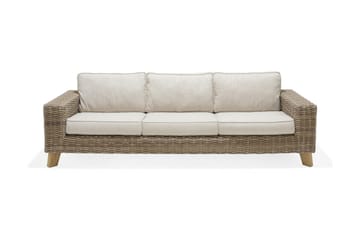 3-sits Soffa Bahamas - Beige - Utemöbler & utemiljö - Loungemöbler - Loungesoffor
