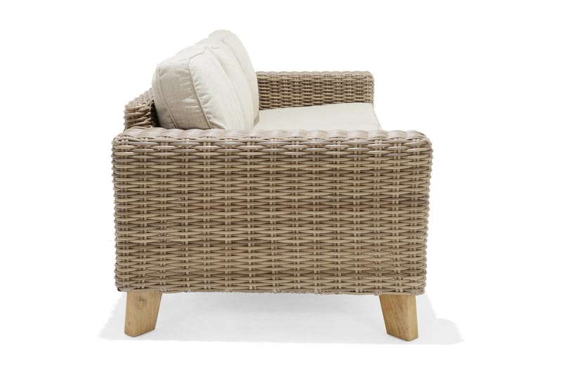 3-sits Soffa Bahamas - Beige - Utemöbler & utemiljö - Loungemöbler - Loungesoffor