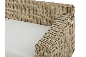 Apriliana 2-sits Utesoffa - Konstrotting/Ljusbrun - Utemöbler & utemiljö - Loungemöbler - Loungesoffor