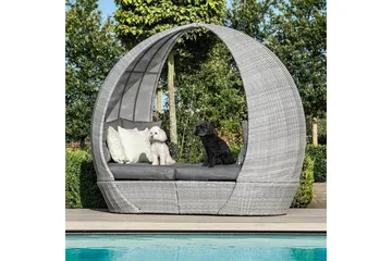 Ascot Daggbädd 118x215xH187  cm Grå - Utemöbler & utemiljö - Loungemöbler - Loungesoffor