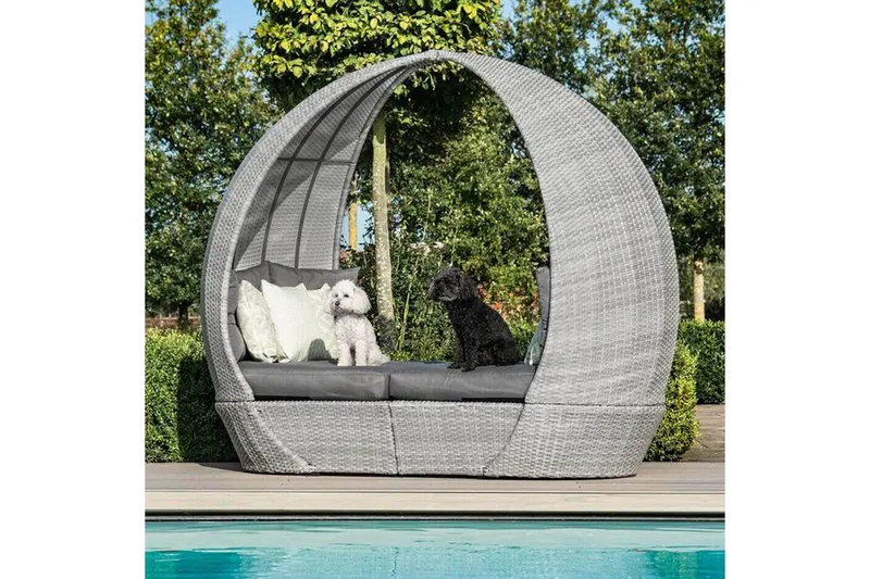 Ascot Daggbädd 118x215xH187 cm Grå