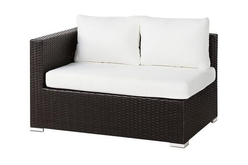 Calizza Loungegrupp Utomhus Konstrotting - Brun - Utemöbler & utemiljö - Loungemöbler - Loungesoffor