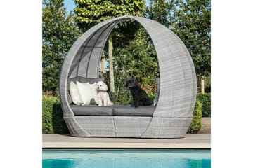 Daggbädd Ascot 118x215xH187  cm Grå - Utemöbler & utemiljö - Loungemöbler - Loungesoffor