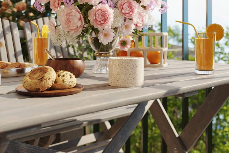 Delpino Soffgrupp Utomhus - Grå - Utemöbler & utemiljö - Loungemöbler - Loungesoffor