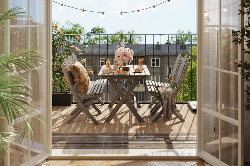 Delpino Soffgrupp Utomhus - Grå - Utemöbler & utemiljö - Utegrupp - Matgrupp utomhus