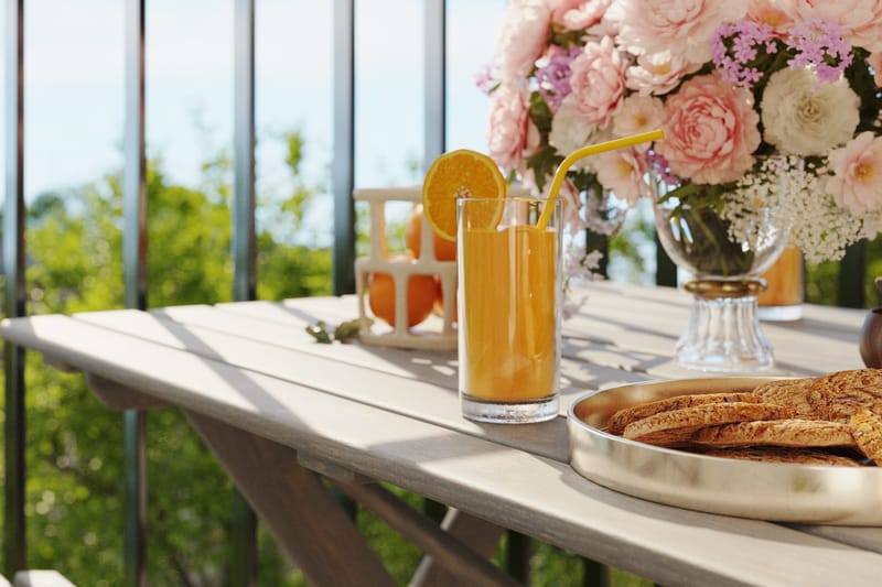 Delpino Soffgrupp Utomhus - Grå - Utemöbler & utemiljö - Loungemöbler - Loungesoffor