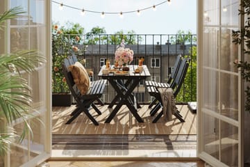 Delpino Soffgrupp Utomhus - Kaffesvart - Utemöbler & utemiljö - Loungemöbler - Loungesoffor