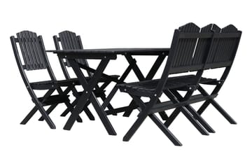 Delpino Soffgrupp Utomhus - Kaffesvart - Utemöbler & utemiljö - Loungemöbler - Loungesoffor