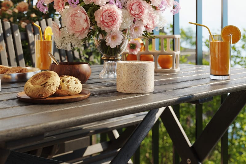 Delpino Soffgrupp Utomhus - Kaffesvart - Utemöbler & utemiljö - Loungemöbler - Loungesoffor