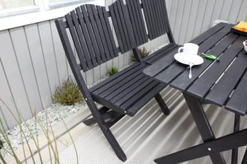 Delpino Utesoffa - Kaffesvart - Utemöbler & utemiljö - Loungemöbler - Loungesoffor