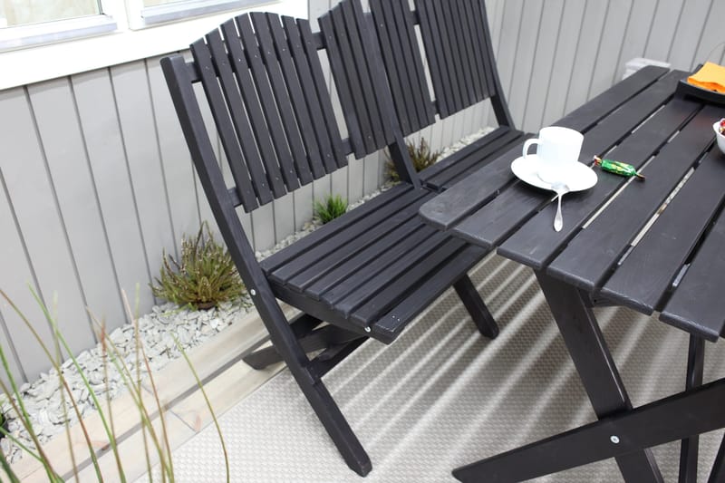 Delpino Utesoffa - Kaffesvart - Utemöbler & utemiljö - Loungemöbler - Loungesoffor