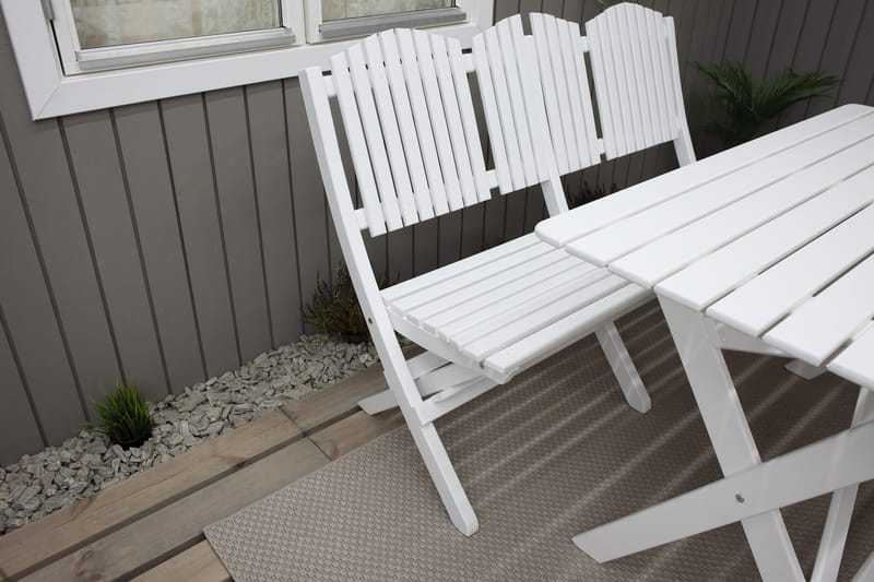 Delpino Utesoffa - Vit - Utemöbler & utemiljö - Loungemöbler - Loungesoffor