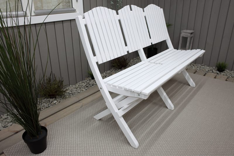 Delpino Utesoffa - Vit - Utemöbler & utemiljö - Loungemöbler - Loungesoffor