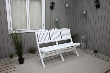 Delpino Utesoffa - Vit - Utemöbler & utemiljö - Loungemöbler - Loungesoffor