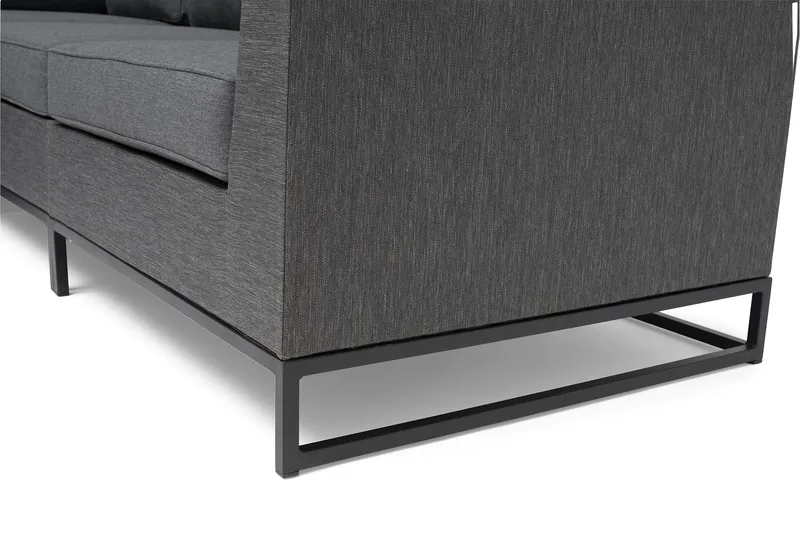 Hillerstorp Adelshamn Hörnsoffa Utomhus - Grå - Utemöbler & utemiljö - Loungemöbler - Loungeset & loungegrupp