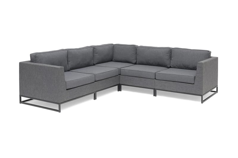 Hillerstorp Adelshamn Hörnsoffa Utomhus - Grå - Utemöbler & utemiljö - Loungemöbler - Loungesoffor