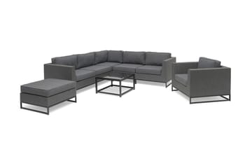 Hillerstorp Adelshamn Hörnsoffa Utomhus - Grå - Utemöbler & utemiljö - Loungemöbler - Loungesoffor