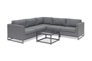 Hillerstorp Adelshamn Hörnsoffa Utomhus - Grå - Utemöbler & utemiljö - Loungemöbler - Loungesoffor