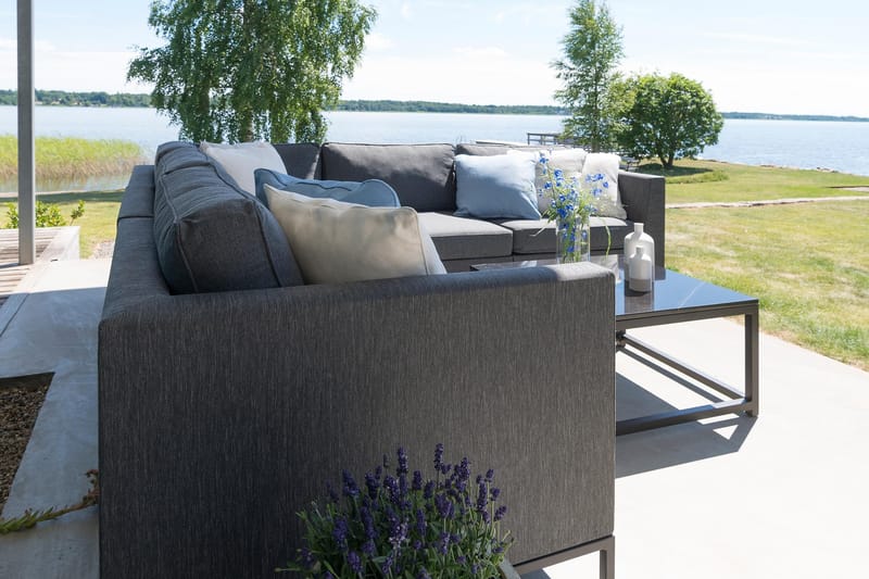 Hillerstorp Adelshamn Hörnsoffa Utomhus - Grå - Utemöbler & utemiljö - Loungemöbler - Loungesoffor