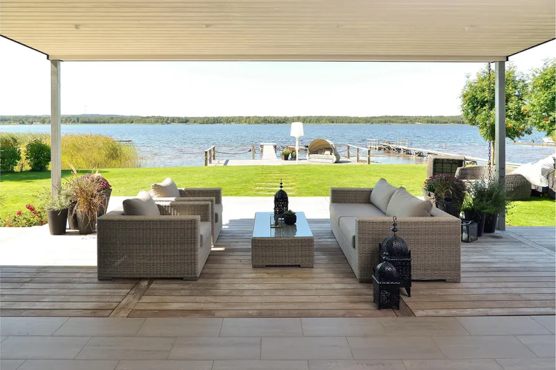 Hillerstorp Hamilton 3-sits Utesoffa - Utemöbler & utemiljö - Loungemöbler - Loungesoffor