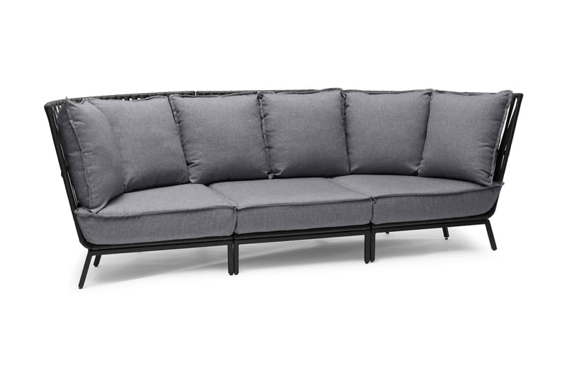 Hillerstorp Jet Set Loungesoffa Utomhus, Grå