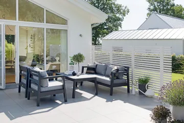 Hillerstorp Stoltö Lounge Utesoffa - Grå|Svart - Utemöbler & utemiljö - Loungemöbler - Loungesoffor