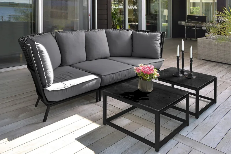 Hillerstorp svängd Jet Set Loungesoffa Utomhus - Utemöbler & utemiljö - Loungemöbler - Loungesoffor