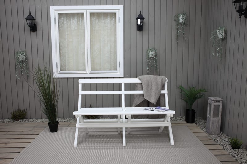 Larios Utesoffa - Vit - Utemöbler & utemiljö - Loungemöbler - Loungesoffor