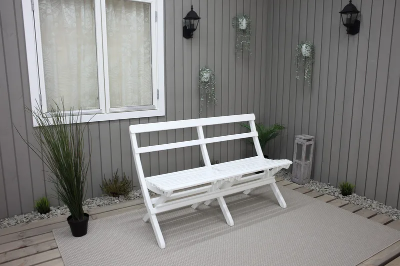 Larios Utesoffa - Vit - Utemöbler & utemiljö - Loungemöbler - Loungesoffor