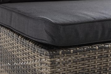 Loungesoffa Utomhus Utomhus Wisconsin utan Armst�öd 2-sits - Konstrotting/Grå - Utemöbler & utemiljö - Loungemöbler - Loungesoffor