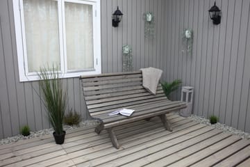 Norvald Bänk Utomhus - Grå - Utemöbler & utemiljö - Loungemöbler - Loungesoffor