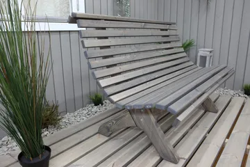 Norvald Bänk Utomhus - Grå - Utemöbler & utemiljö - Loungemöbler - Loungesoffor