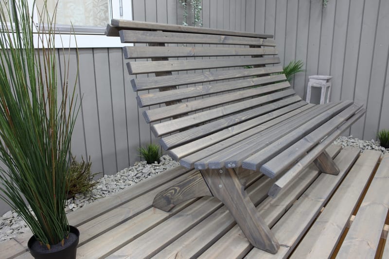 Norvald Bänk Utomhus - Grå - Utemöbler & utemiljö - Loungemöbler - Loungesoffor
