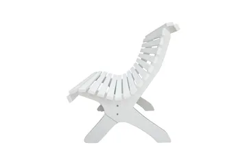 Norvald Trädgårdsbänk 140 cm - Vit - Utemöbler & utemiljö - Loungemöbler - Loungesoffor