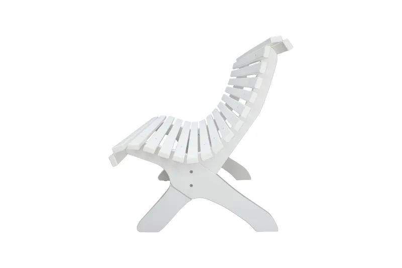 Norvald Trädgårdsbänk 140 cm - Vit - Utemöbler & utemiljö - Loungemöbler - Loungesoffor