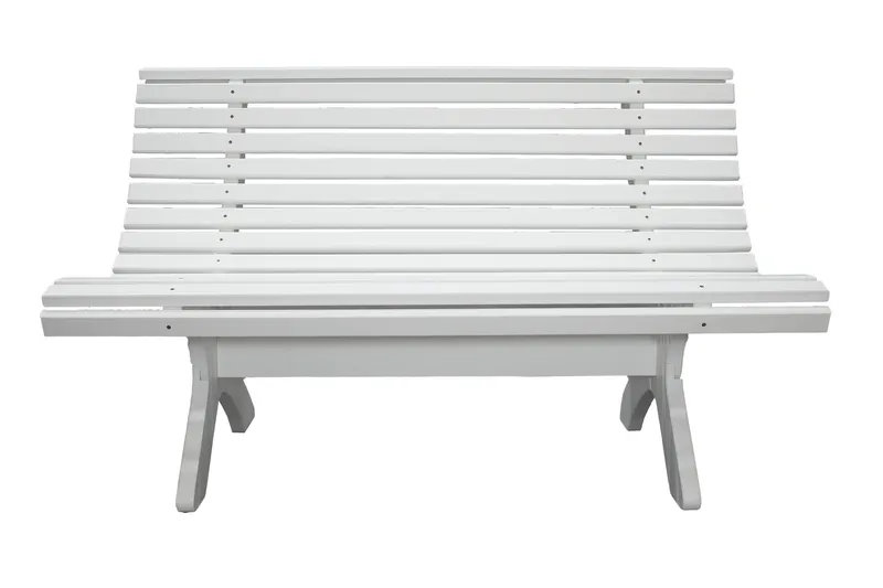 Norvald Trädgårdsbänk 140 cm - Vit - Utemöbler & utemiljö - Loungemöbler - Loungesoffor