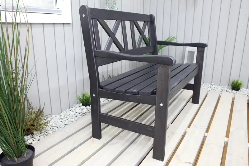 Olivo 2-sits Utesoffa - Kaffesvart - Utemöbler & utemiljö - Loungemöbler - Loungesoffor