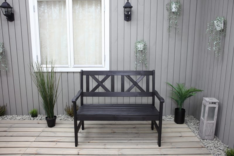 Olivo 2-sits Utesoffa - Kaffesvart - Utemöbler & utemiljö - Loungemöbler - Loungesoffor