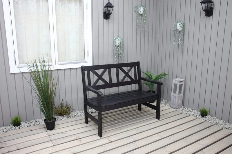 Olivo 2-sits Utesoffa - Kaffesvart - Utemöbler & utemiljö - Loungemöbler - Loungesoffor