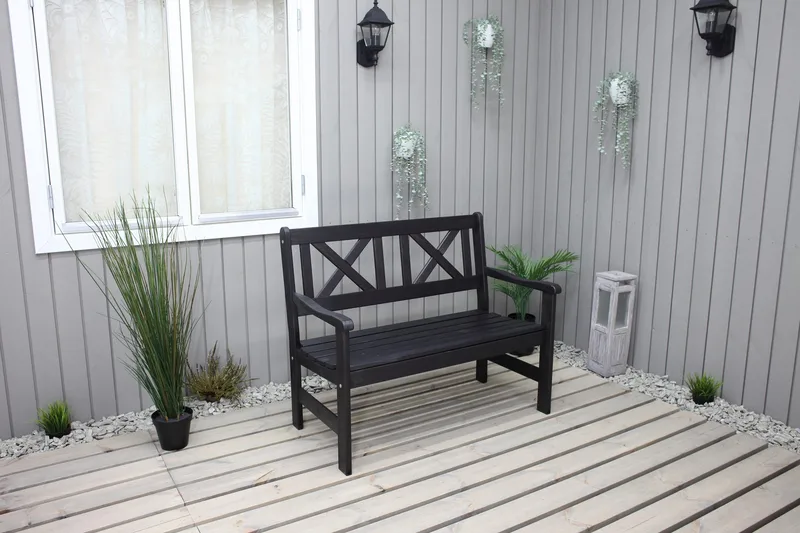 Olivo 2-sits Utesoffa - Kaffesvart - Utemöbler & utemiljö - Loungemöbler - Loungesoffor